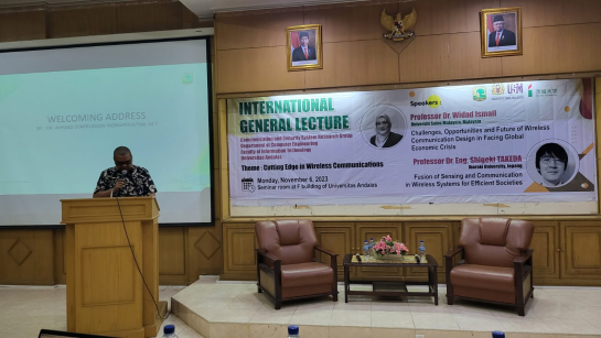 Kuliah Umum Internasional &ldquo;Cutting Edge in Wireless Communications&rdquo;