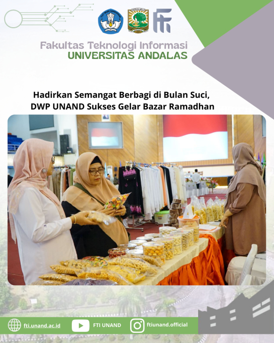Hadirkan Semangat Berbagi di Bulan Suci, DWP UNAND Sukses Gelar Bazar Ramadhan