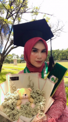 Cindi Alfani, S.T. &ldquo; Karna Proses Butuh Sabar dan Semangat, Maka Hasil Butuh Doa yang Banyak&rdquo;.