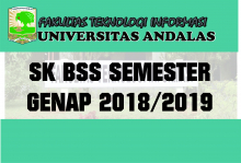 SK Berhenti Studi Sementara Semester Genap 2018/2019