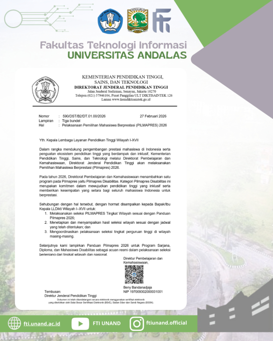 PILMAPRES 2026 Resmi Dibuka, Hadirkan Kategori Baru untuk Mahasiswa Disabilitas