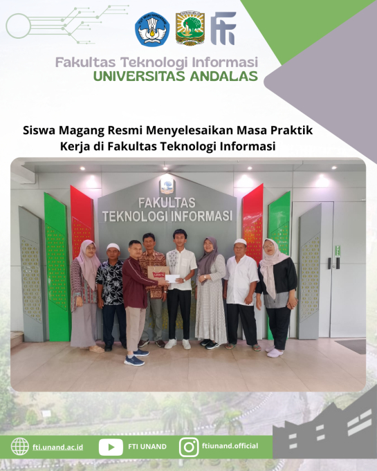 Siswa Magang Resmi Menyelesaikan Masa Praktik Kerja di Fakultas Teknologi Informasi